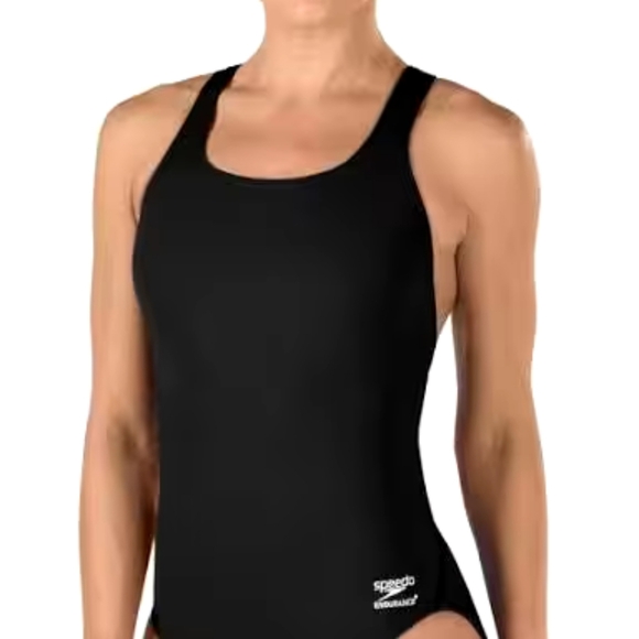 Speedo Learn To Swim Pro LT Superpro One Piece Swimsuit, Black, Size Large, NWOT - Picture 2 of 10